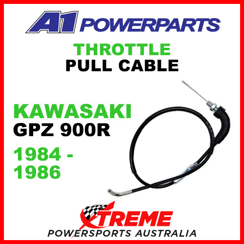 A1 Powerparts Kawasaki GPZ900R GPZ 900R 1984-1986 Throttle Pull Cable 53-111-10