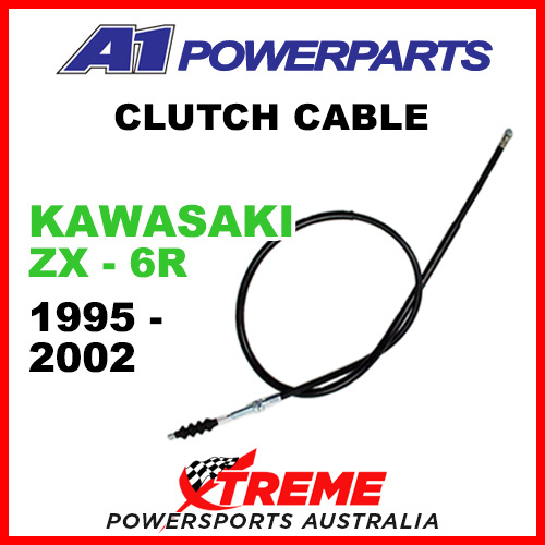 A1 Powerparts Kawasaki ZX-6R 600cc 1995-2002 Clutch Cable 53-294-20