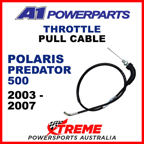 A1 Powerparts Polaris Predator 500 2003-2007 Throttle Pull Cable 54-090-10