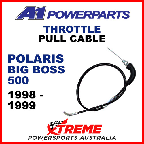 A1 Powerparts Polaris Big Boss 500 1998-1999 Throttle Pull Cable 54-097-10