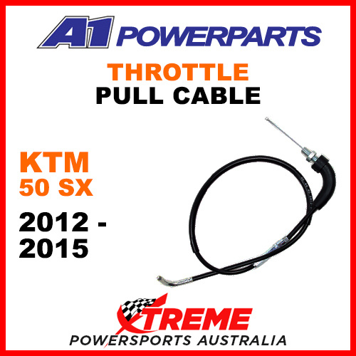 A1 Powerparts KTM 50 SX 2012-2015 Throttle Pull Cable 54-158-10