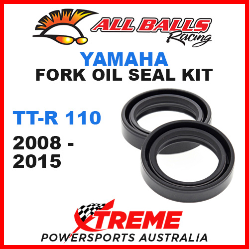 All Balls 55-104 Yamaha TTR110 TT-R110 2008-2015 Fork Oil Seal Kit 31x43x10