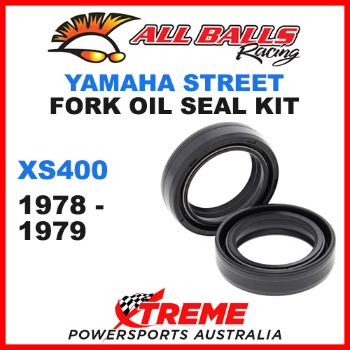 All Balls 55-107 Yamaha XS400 XS 400 1978-1979 Fork Oil Seal Kit 33x46x11