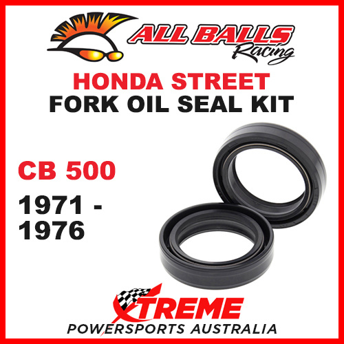 All Balls 55-108 Honda CB500 CB 500 1971-1976 Fork Oil Seal Kit 35x48x11