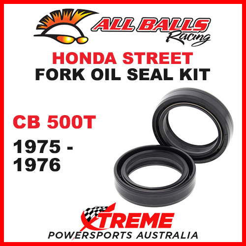 All Balls 55-108 Honda CB500T CB 500T 1975-1976 Fork Oil Seal Kit 35x48x11