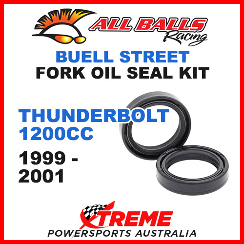 All Balls 55-119 Buell Thunderbolt 1200cc 1999-2001 Fork Oil Seal Kit 41x54x11