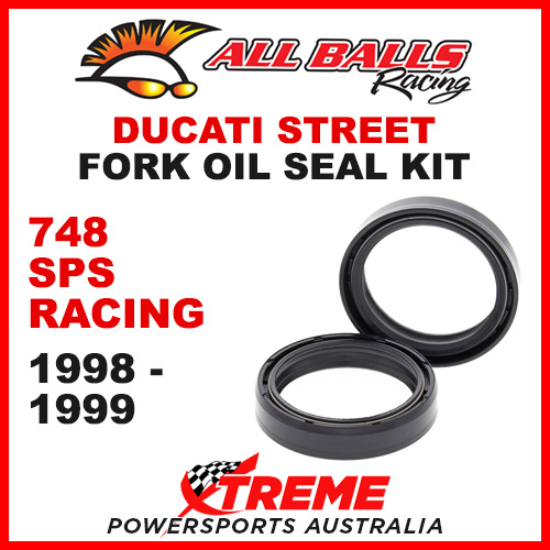 All Balls 55-120 Ducati 748 SPS Racing 1998-1999 Fork Oil Seal Kit 43x54x11