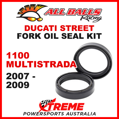 All Balls 55-120 Ducati 1100 Multistrada 2007-2009 Fork Oil Seal Kit 43x54x11