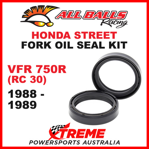 All Balls 55-120 Honda VFR750R RC30 1988-1989 Fork Oil Seal Kit 43x54x11