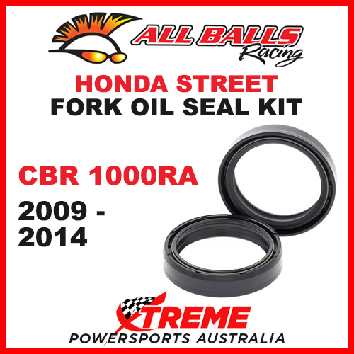 All Balls 55-120 Honda CBR1000RA CBR 1000RA 2009-2014 Fork Oil Seal Kit 43x54x11