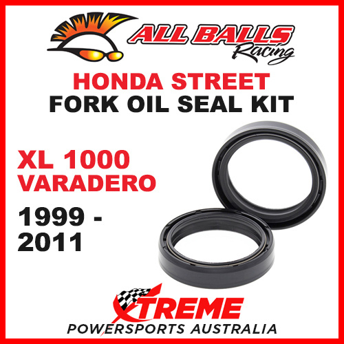 All Balls 55-120 Honda XL1000 Varadero 1999-2011 Fork Oil Seal Kit 43x54x11