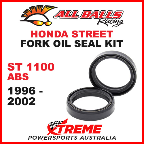 All Balls 55-120 Honda ST1100 ST 1100 ABS 1996-2002 Fork Oil Seal Kit 43x54x11