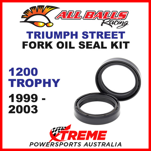 All Balls 55-120 Triumph 1200 Trophy 1999-2003 Fork Oil Seal Kit 43x54x11