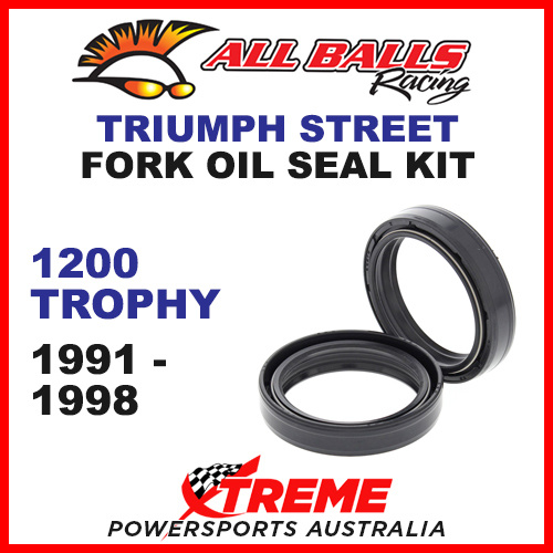 All Balls 55-122 Triumph 1200 Trophy 1991-1998 Fork Oil Seal Kit 43x55x10.5