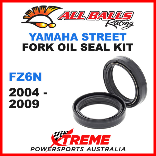 All Balls 55-122 Yamaha FZ6N 600cc 2004-2009 Fork Oil Seal Kit 43x55x10.5