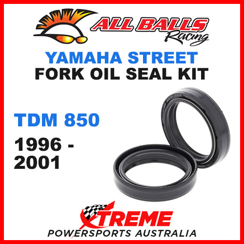 All Balls 55-122 Yamaha TDM850 TDM 850 1996-2001 Fork Oil Seal Kit 43x55x10.5