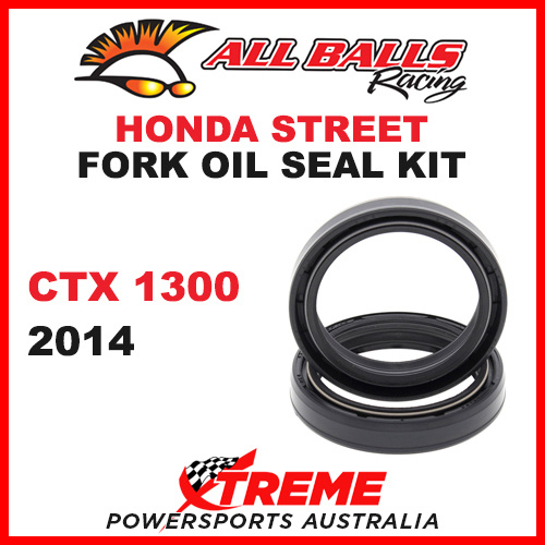 All Balls 55-123 Honda CTX1300 CTX 1300 2014 Fork Oil Seal Kit 43x55x9.5/10