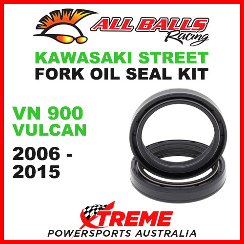 All Balls 55-123 Kawasaki VN900 Vulcan 2006-2015 Fork Oil Seal Kit 43x55x9.5/10