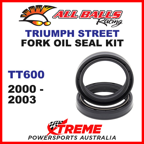 All Balls 55-123 Triumph TT600 TT 600 2000-2003 Fork Oil Seal Kit 43x55x9.5/10