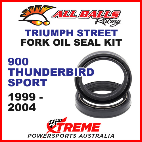 All Balls 55-123 Triumph 900 Thunderbird Sport 99-04 Fork Oil Seal Kit 43x55x9.5/10