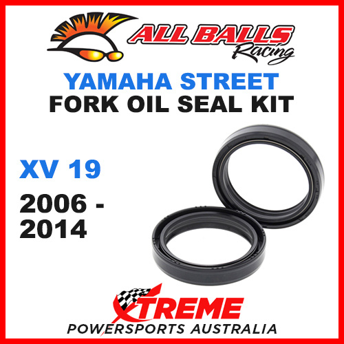 All Balls 55-125 Yamaha XV19 1900cc 2006-2014 Fork Oil Seal Kit 46x58x10.5