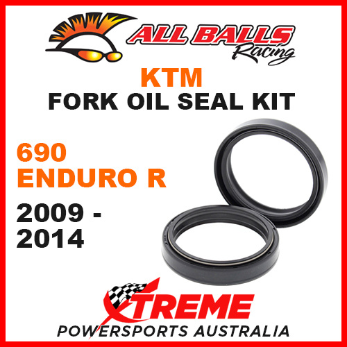 All Balls 55-131 KTM 690 Enduro R 2009-2014 Fork Oil Seal Kit 48x57.7x9.5/10.3