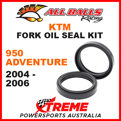 All Balls 55-131 KTM 950 Adventure 2004-2006 Fork Oil Seal Kit 48x57.7x9.5/10.3