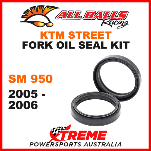 All Balls 55-131 KTM SM 950 2005-2006 Fork Oil Seal Kit 39x52x11