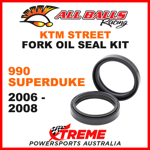 All Balls 55-131 KTM 990 Super Duke 2006-2008 Fork Oil Seal Kit 39x52x11