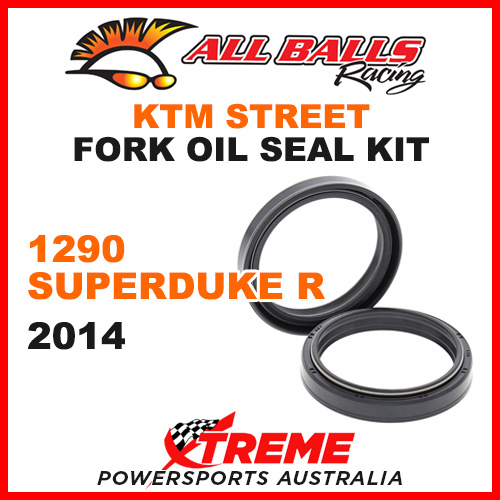 All Balls 55-132 KTM 1290 Super Duke R 2014 Fork Oil Seal Kit 48x58.2x8.5/10.5