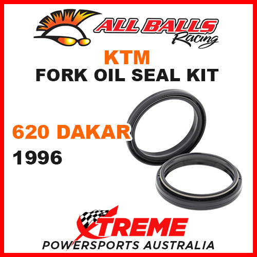 All Balls 55-134 KTM 620 Dakar 620cc 1996 Fork Oil Seal Kit 50x59.6x7/10.5