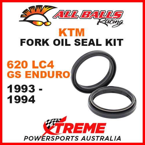 All Balls 55-134 KTM 620 LC4 GS Enduro 1993-1994 Fork Oil Seal Kit 50x59.6x7/10.5