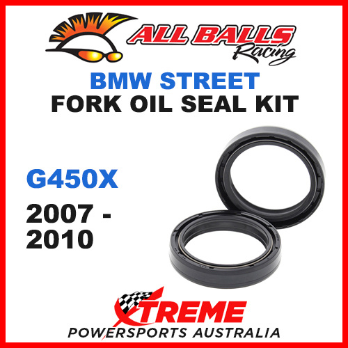 All Balls 55-135 BMW G450X 2007-2010 Fork Oil Seal Kit 45x58x11