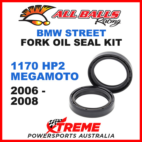 All Balls 55-135 BMW 1170 HP2 Megamoto 2006-2008 Fork Oil Seal Kit 45x58x11