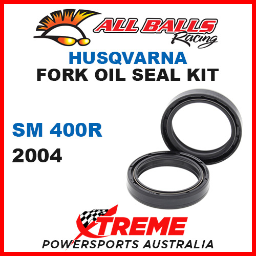 All Balls 55-135 Husqvarna SM400R SM 400R 2004 Fork Oil Seal Kit 45x58x11