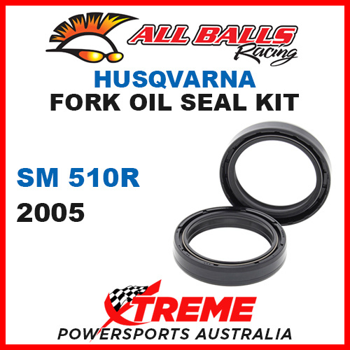 All Balls 55-135 Husqvarna SM510R SM 510R 2005 Fork Oil Seal Kit 45x58x11