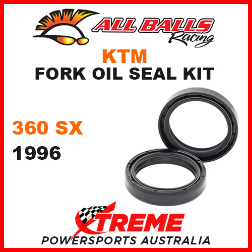 All Balls 55-135 KTM 360SX 360 SX 1996 Fork Oil Seal Kit 45x58x11