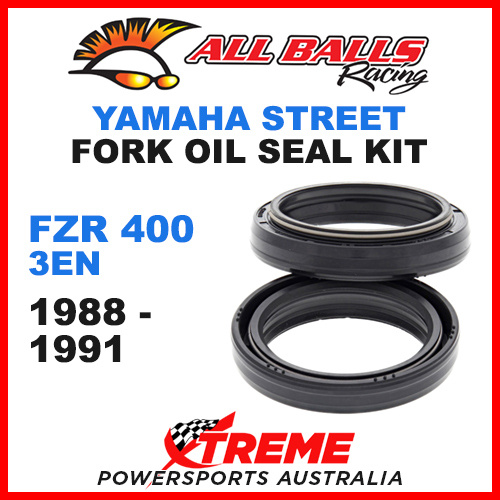 All Balls 55-137 Yamaha FZR400 (3EN) 1988-1991 Fork Oil Seal Kit 38x50x8/10.5