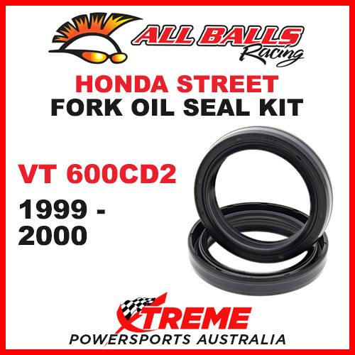 All Balls 55-147 Honda VT600CD2 1999-2000 Fork Oil Seal Kit 39x51x8/10.5