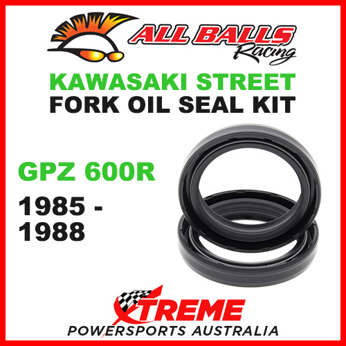 All Balls 55-148 Kawasaki GPZ600R 1985-1988 Fork Oil Seal Kit 37x49x8/9.5