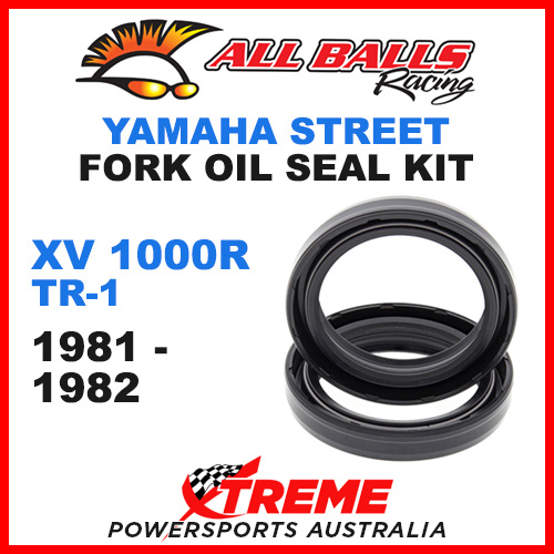 All Balls 55-148 Yamaha XV1000R (TR-1) 1981-1982 Fork Oil Seal Kit 37x49x8/9.5