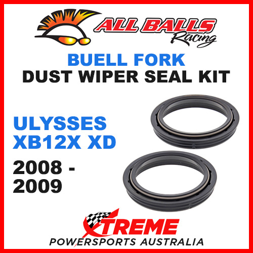 57-100 Buell Ulysses XB12X DX 2008-2009 Fork Dust Wiper Seal Kit 47x58