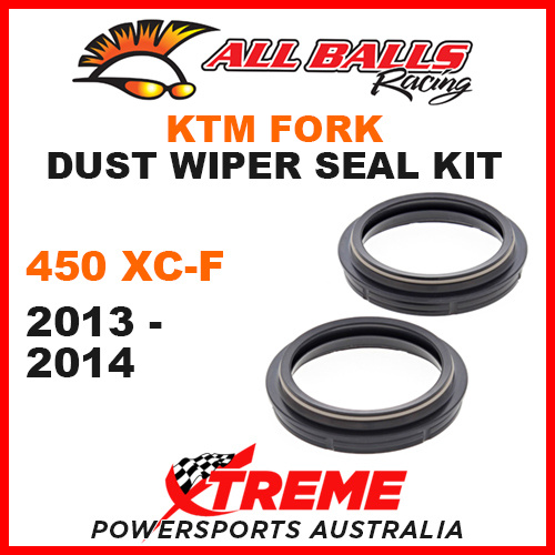 All Balls 57-105 KTM 450XCF 450 XC-F 2013-2014 Fork Dust Wiper Seal Kit