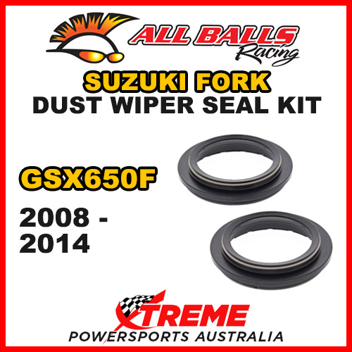 All Balls 57-107 For Suzuki GSX650F 2008-2014 Fork Dust Wiper Seal Kit 41x53.5x12