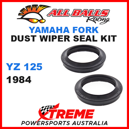 All Balls 57-108 Yamaha YZ 125 1984 Fork Dust Wiper Seal Kit