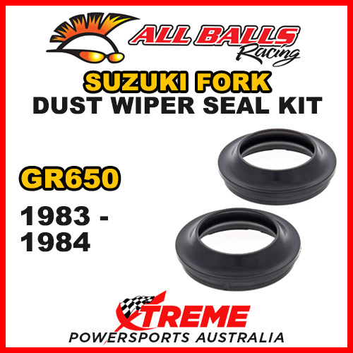 All Balls 57-112 For Suzuki GR650 1983-1984 Fork Dust Wiper Seal Kit 35x48