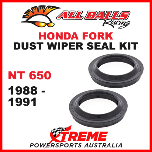 All Balls 57-115 Honda NT650 NT 650 1988-1991 Fork Dust Wiper Seal Kit 41x54