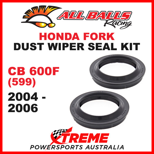 All Balls 57-115 Honda CB600F CB 600F 2004-2006 Fork Dust Wiper Seal Kit 41x54