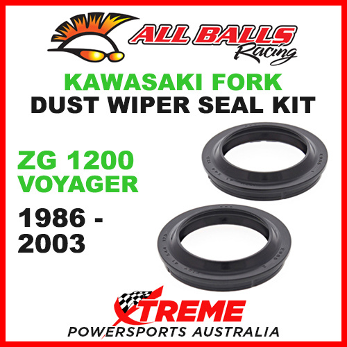 All Balls 57-115 Kawasaki ZG1200 Voyager 1986-2003 Fork Dust Wiper Seal Kit 41x54