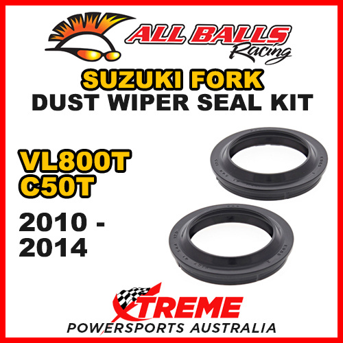 All Balls 57-115 For Suzuki VL800T C50T 2010-2014 Fork Dust Wiper Seal Kit 41x54